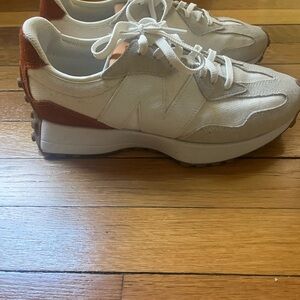 New Balance Women's Cream & Rust Casual Runner Sneakers